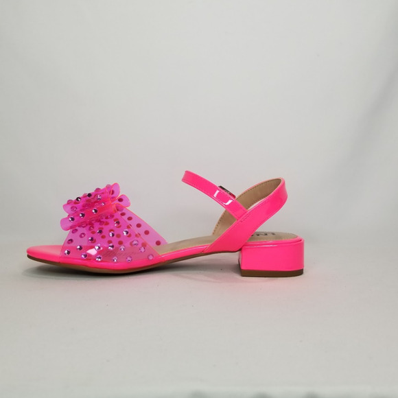 INC International Concepts Big Girls Vida Round Toe Dress Sandal Size 3 Pink NWT - Picture 4 of 9